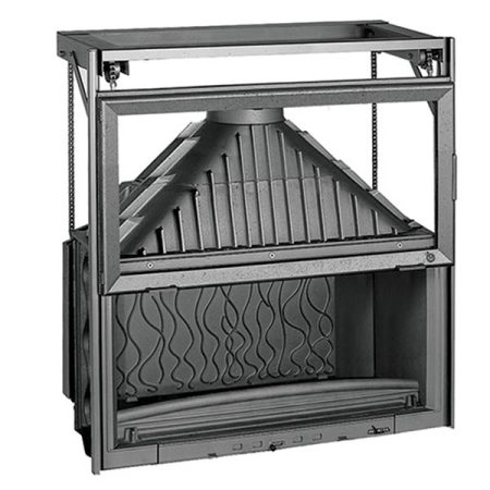 Foyer fermé 1100 GV double ouverture relevable - Référence : P681144