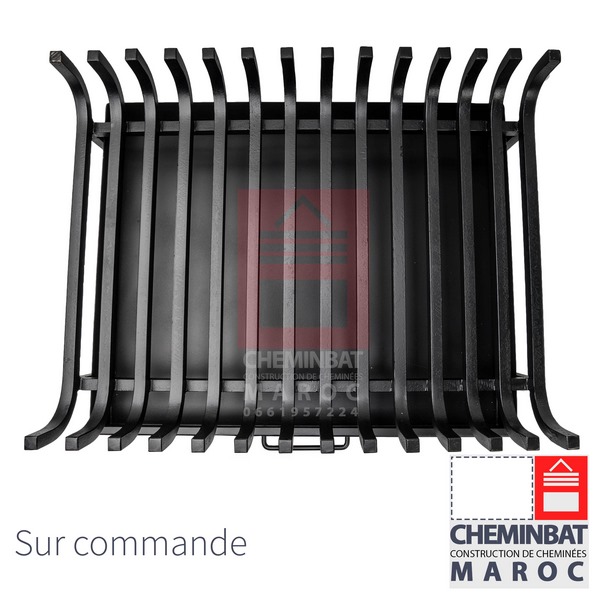 Grille de feu de cheminée